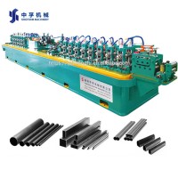 Manufacturers China High Frequency Rectangle Tube Mill Pipe Production Line with Worm Wheel Adjusting